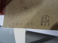 1961-0470-TEK d.jpg; 1961-0470-TEK; De Vaart bij Den Haag.; waterverf